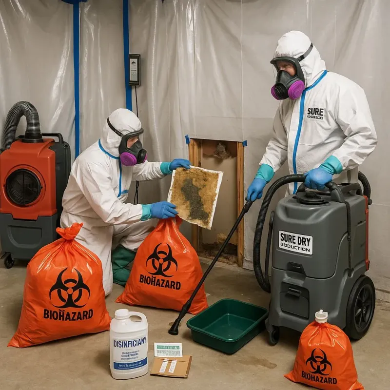 Contaminated Water Handling Protocols process in Wright, WY